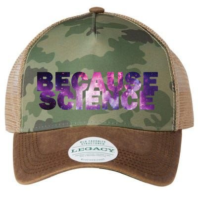 Because Science Legacy Tie Dye Trucker Hat