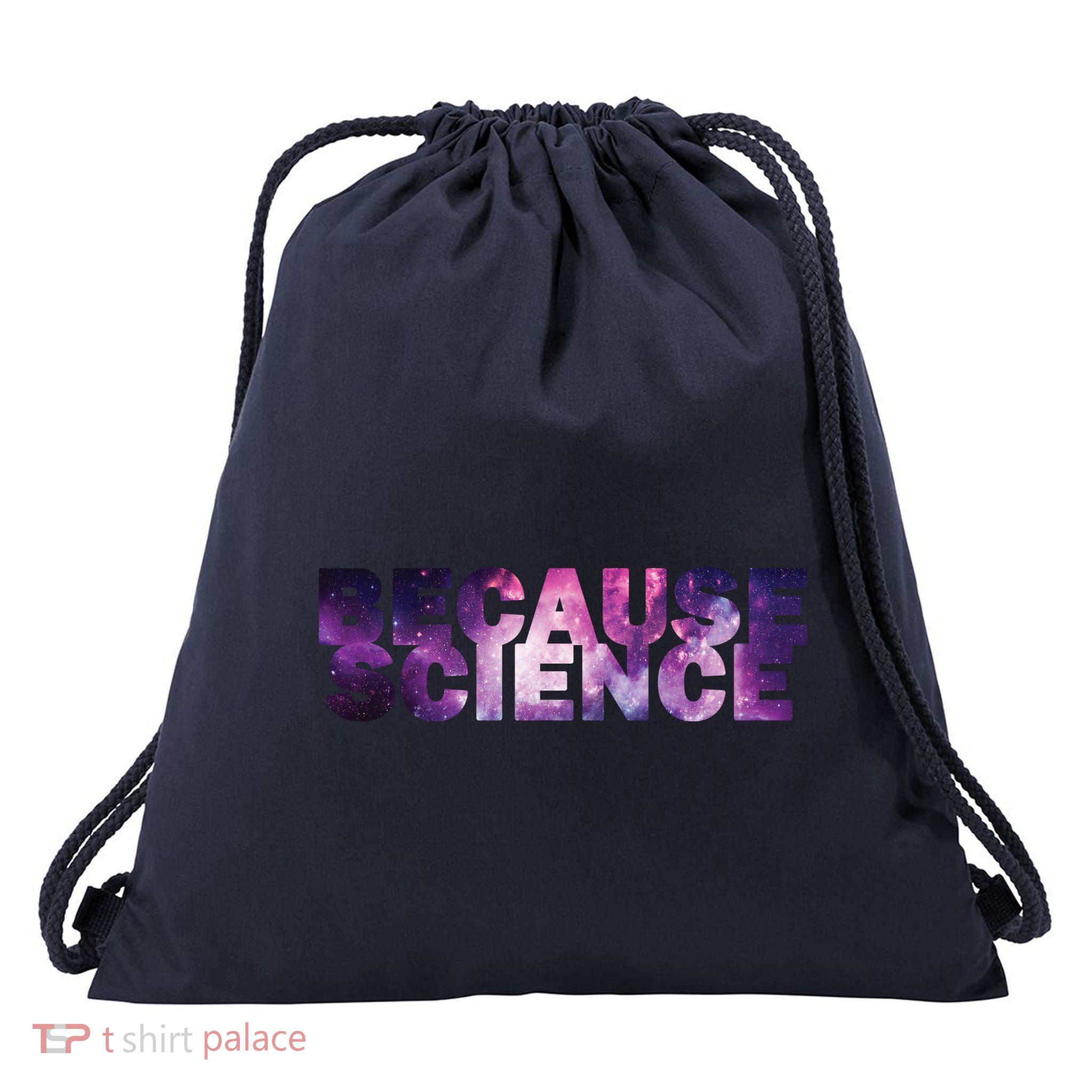 Because Science Drawstring Bag
