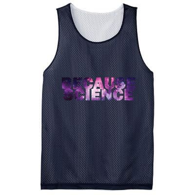 Because Science Mesh Reversible Basketball Jersey Tank