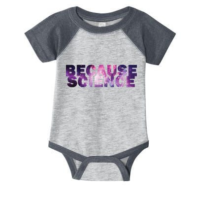 Because Science Infant Baby Jersey Bodysuit
