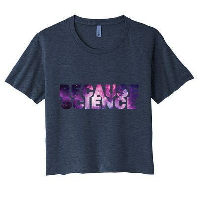 Because Science Crop Top