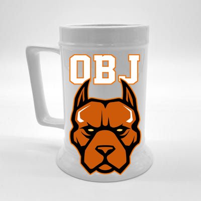 Beckham Jr Dawg Pound OBJ Beer Stein