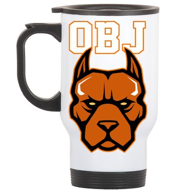 Beckham Jr Dawg Pound OBJ Stainless Steel Travel Mug