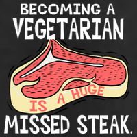 Becoming A Vegetarian is a Huge Missed Steak Adult Drive Performance Visor
