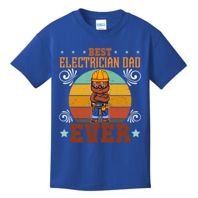 Best Electrician Dad Ever Electronics Engineer Gift Kids T-Shirt