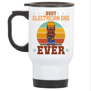 Best Electrician Dad Ever Electronics Engineer Gift Stainless Steel Travel Mug