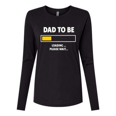 Best Expecting Dad, Daddy & Father Womens Cotton Relaxed Long Sleeve T-Shirt