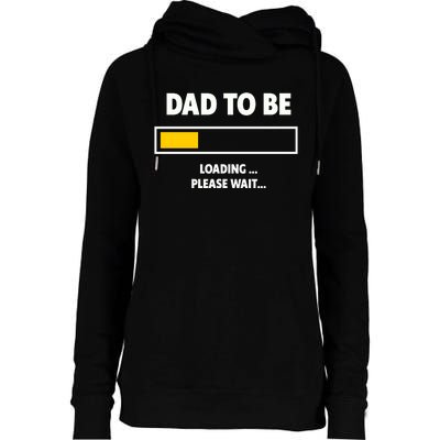 Best Expecting Dad, Daddy & Father Womens Funnel Neck Pullover Hood