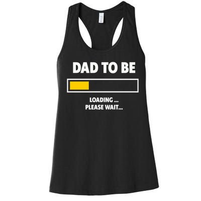 Best Expecting Dad, Daddy & Father Women's Racerback Tank