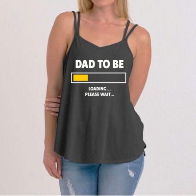 Best Expecting Dad, Daddy & Father Women's Strappy Tank