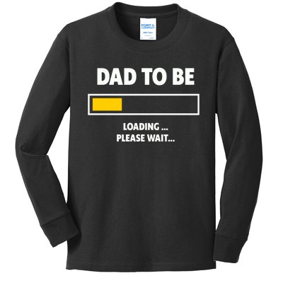 Best Expecting Dad, Daddy & Father Kids Long Sleeve Shirt