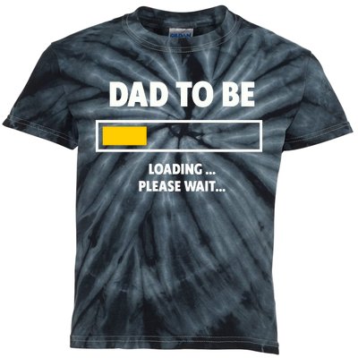 Best Expecting Dad, Daddy & Father Kids Tie-Dye T-Shirt