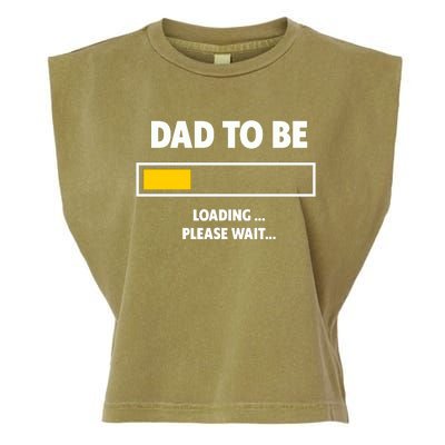 Best Expecting Dad, Daddy & Father Garment-Dyed Women's Muscle Tee