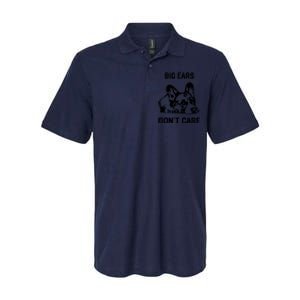 big ears don't care Corgi Softstyle Adult Sport Polo