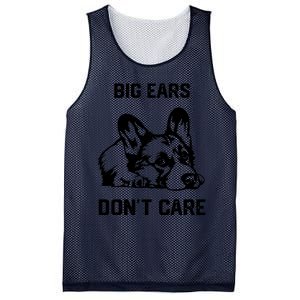 big ears don't care Corgi Mesh Reversible Basketball Jersey Tank