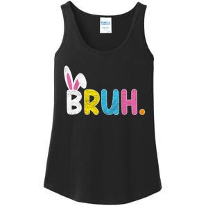 Bruh Easter Day Meme Funny Saying Bro Greeting Teens Ladies Essential Tank