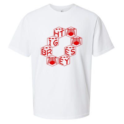 Bright Eyes Dice Logo Sueded Cloud Jersey T-Shirt