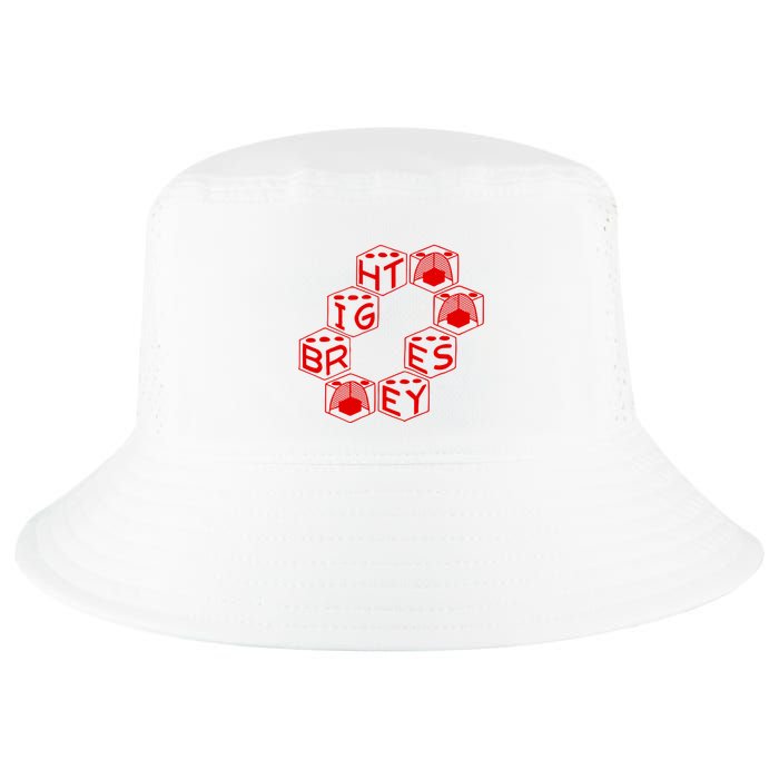 Bright Eyes Dice Logo Cool Comfort Performance Bucket Hat
