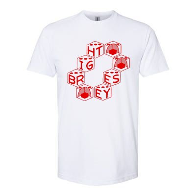 Bright Eyes Dice Logo Softstyle CVC T-Shirt