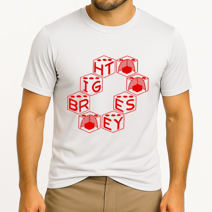 Bright Eyes Dice Logo Cooling Performance Crew T-Shirt