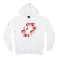 Bright Eyes Dice Logo Hoodie