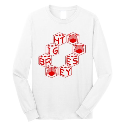 Bright Eyes Dice Logo Long Sleeve Shirt