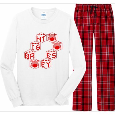 Bright Eyes Dice Logo Long Sleeve Pajama Set