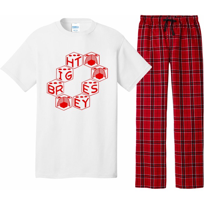 Bright Eyes Dice Logo Pajama Set