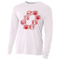 Bright Eyes Dice Logo Cooling Performance Long Sleeve Crew