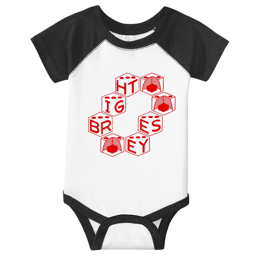 Bright Eyes Dice Logo Infant Baby Jersey Bodysuit