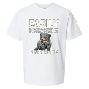 Binturong Easily Distracted By Binturong Sueded Cloud Jersey T-Shirt