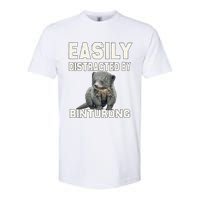 Binturong Easily Distracted By Binturong Softstyle CVC T-Shirt