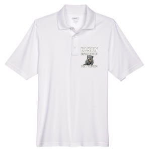 Binturong Easily Distracted By Binturong Men's Origin Performance Pique Polo