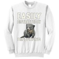 Binturong Easily Distracted By Binturong Sweatshirt