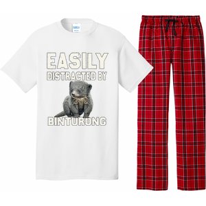 Binturong Easily Distracted By Binturong Pajama Set