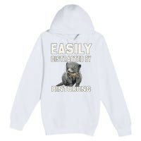 Binturong Easily Distracted By Binturong Premium Pullover Hoodie