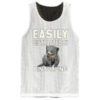 Binturong Easily Distracted By Binturong Mesh Reversible Basketball Jersey Tank