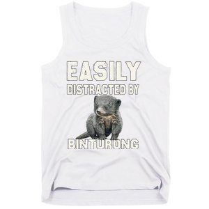 Binturong Easily Distracted By Binturong Tank Top