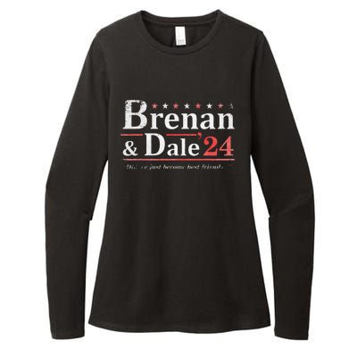 Brennan Election Dale 2024 Prestige Worldwide Funny Support Womens CVC Long Sleeve Shirt