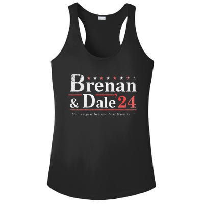 Brennan Election Dale 2024 Prestige Worldwide Funny Support Ladies PosiCharge Competitor Racerback Tank