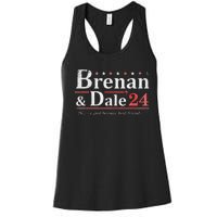 Brennan Election Dale 2024 Prestige Worldwide Funny Support Women's Racerback Tank