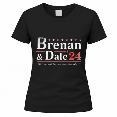 Brennan Election Dale 2024 Prestige Worldwide Funny Support Women's T-Shirt