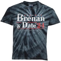 Brennan Election Dale 2024 Prestige Worldwide Funny Support Kids Tie-Dye T-Shirt