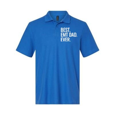 Best Emt Dad Ever Ambulance Worker Fathers Day Ems Workers Meaningful Gift Softstyle Adult Sport Polo