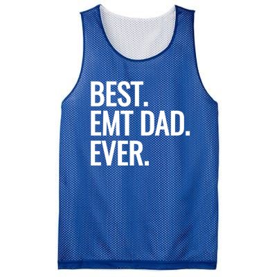 Best Emt Dad Ever Ambulance Worker Fathers Day Ems Workers Meaningful Gift Mesh Reversible Basketball Jersey Tank