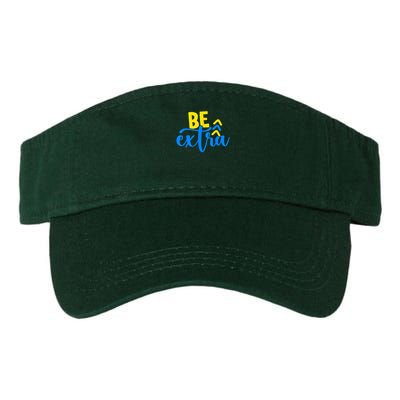 Be Extra Down Syndrome Awareness Extra Chromosome Adults Kid Visor