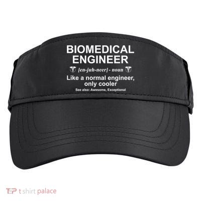 Biomedical Engineer Definition Funny Biomedical Engineering Gift Adult Drive Performance Visor