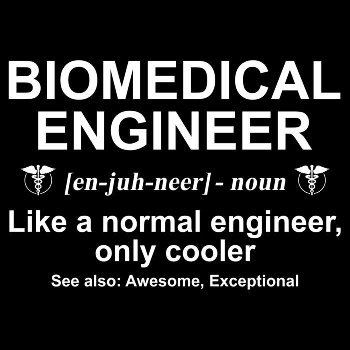 Biomedical Engineer Definition Funny Biomedical Engineering Gift Flat Bill Trucker Hat