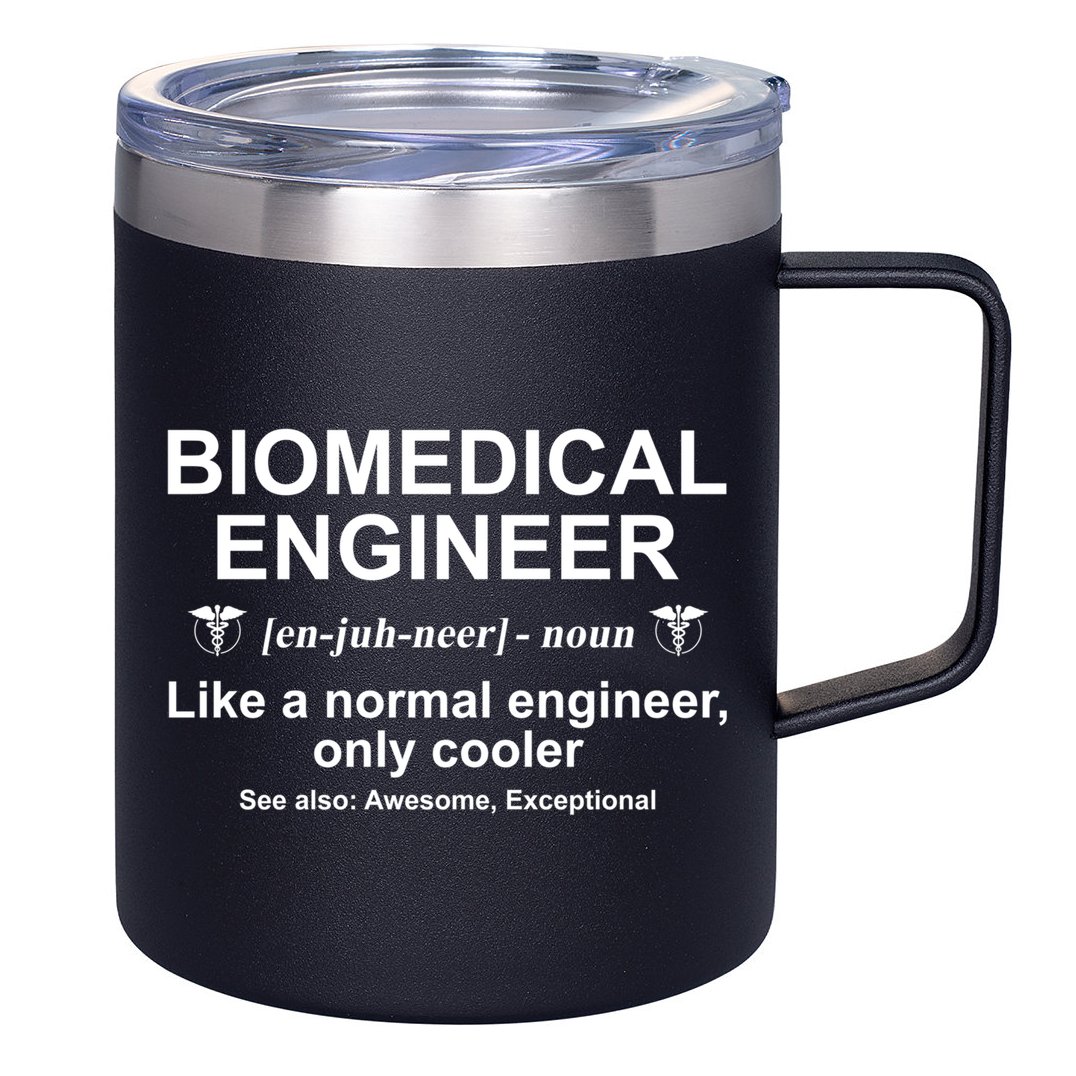 Biomedical Engineer Definition Funny Biomedical Engineering Gift 12oz Stainless Steel Coffee Mug