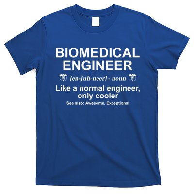 Biomedical Engineer Definition Funny Biomedical Engineering Gift T-Shirt